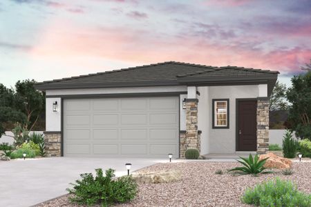 New construction Single-Family house 17289 W Daley Ln, Surprise, AZ 85387 Aspen- photo 0