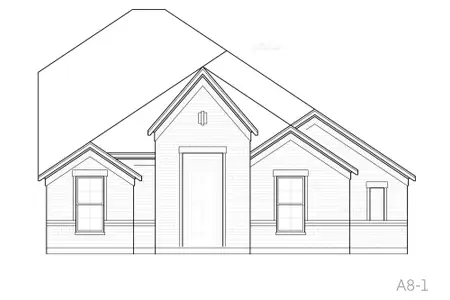 New construction Single-Family house 1868 Vista Wy, Waxahachie, TX 75165 plan MacArthur - image