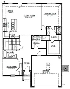 New construction Single-Family house 607 Forest Haven Dr, Van Alstyne, TX 75495 plan Heathbrook - image 4