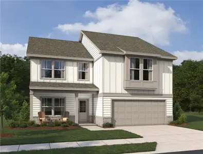 New construction Single-Family house 348 Silverleaf Trl, Bethlehem, GA 30620 plan Cardiff - image