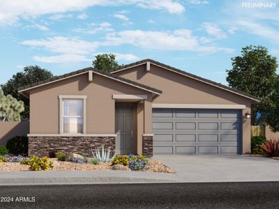 New construction Single-Family house 17431 W Sanna Street, Waddell, AZ 85355 The Jubilee- photo 0