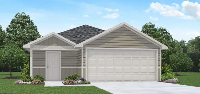 New construction Single-Family house 22823 Primrose Wind Ln, Hockley, TX 77447 plan Caprock - image