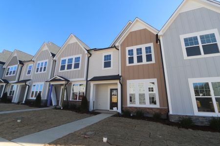 New construction Townhouse house 3197 Mission Olive Pl, New Hill, NC 27562 Hazelnut - Townhome Series- photo 94 94