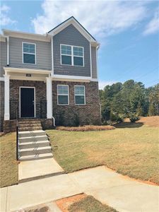 New construction Townhouse house 409 Elgin Dr, Unit 66, Lawrenceville, GA 30045 Collin- photo 0