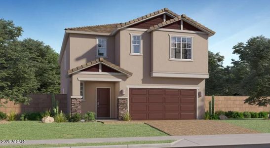 New construction Single-Family house 4530 S 231St Dr, Buckeye, AZ 85326 plan Pacifica Plan 3059 - image