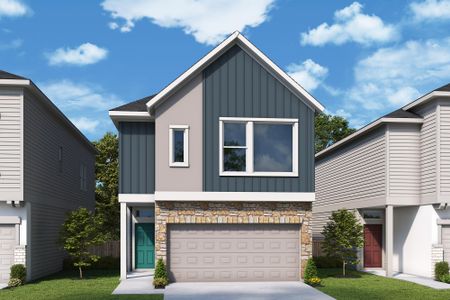 New construction Single-Family house 5610 Forks Rd, Austin, TX 78747 plan The Dane - image