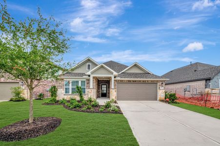 New construction Single-Family house 21415 Mountain Haya Trl, Tomball, TX 77377 plan Esparanza - Smart Series - image