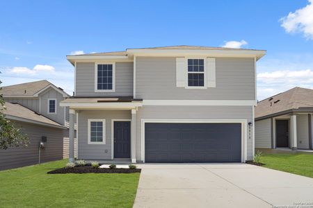 New construction Single-Family house 8818 Black Oak Dr, Elmendorf, TX 78112 plan Lakeland - image