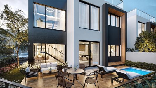 New construction Townhouse house 855 Sw 14Th Ct, Fort Lauderdale, FL 33315 - image