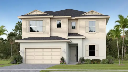 New construction Single-Family house 6874 Nw Kestrel Ln, Port St. Lucie, FL 34987 plan Tulip - image