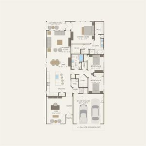 Pulte Homes, Sheldon floor plan