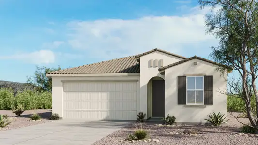 New construction Single-Family house 35072 N 135Th Dr, Peoria, AZ 85383 plan Quartz - image
