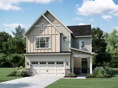 New construction Single-Family house 117 Tawny Slope Ct, Raleigh, NC 27603 plan Guilford - image