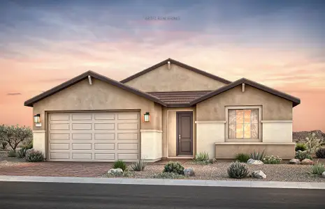 New construction Single-Family house 3855 N Sun City Blvd, Florence, AZ 85132 plan Hideaway - image 2