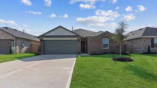 New construction Single-Family house 1707 Knox Hill Path, Iowa Colony, TX 77583 plan Bellvue - image