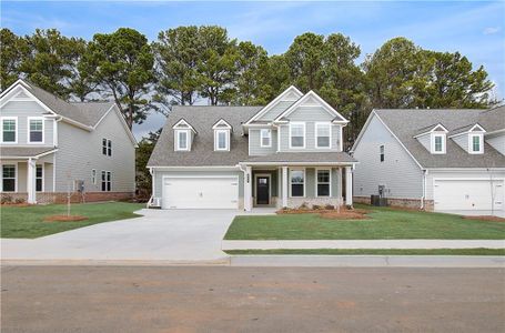 New construction Single-Family house 246 Arnewood Cir, Mcdonough, GA 30253 Drayton- photo 0