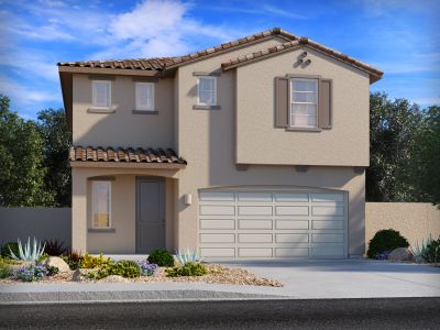 New construction Single-Family house 7639 S Enchanted Springs Dr, Tucson, AZ 85757 plan Moonstone - image