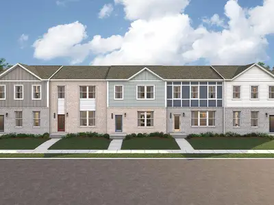 New construction Townhouse house 2860 Buchanan Pl, Powder Springs, GA 30127 - image