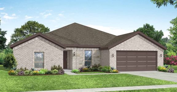 New construction Single-Family house 421 Falcon Way, Azle, TX 76020 Hampton II- photo 0 0