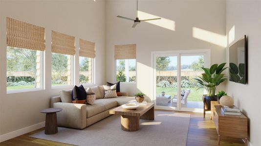 New construction Single-Family house 265 Langhorne Bnd, Liberty Hill, TX 78642 Addison- photo 3 3
