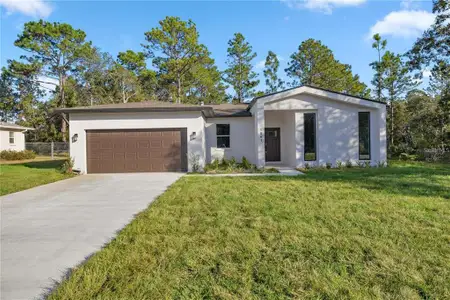 New construction Single-Family house 1861 W Hamshire Blvd, Citrus Springs, FL 34434 - image