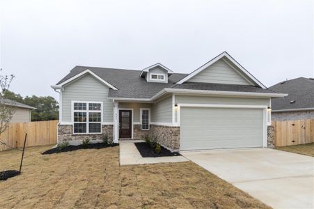New construction Single-Family house 205 Lucky Ave, Bertram, TX 78605 Parker- photo 0