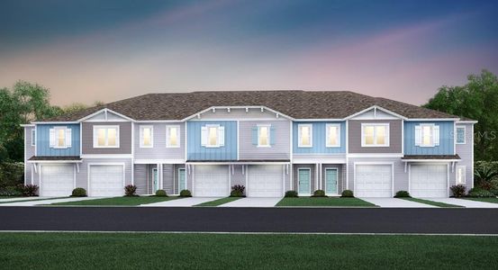 New construction Townhouse house 4947 Sw 81St Lp, Ocala, FL 34476 Truman- photo 0