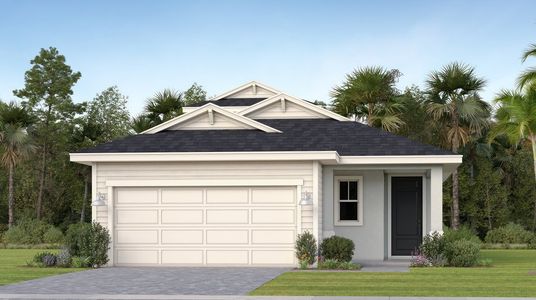 New construction Single-Family house 10628 Nw Wilgrove Ln, Port St. Lucie, FL 34987 plan Hailey - image