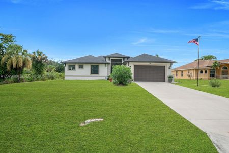 New construction Single-Family house 609 Clayton Ave, Lehigh Acres, FL 33972 - image