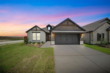 New construction Single-Family house 412 Tollett Dr, Aledo, TX 76008 plan Cascade II - image