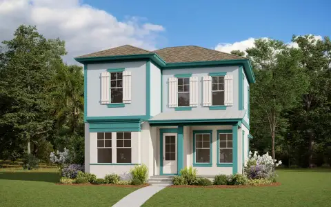 New construction Single-Family house 9527 Florey Wy, Orlando, FL 32827 plan Mableton - image