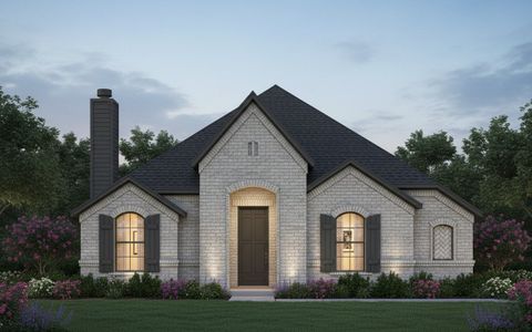 New construction Single-Family house 1868 Vista Wy, Waxahachie, TX 75165 plan Eisenhower - image