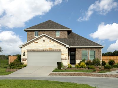 New construction Single-Family house 18726 Austin Ridge Drive, Crosby, TX 77532 The Pioneer (L470)- photo 0