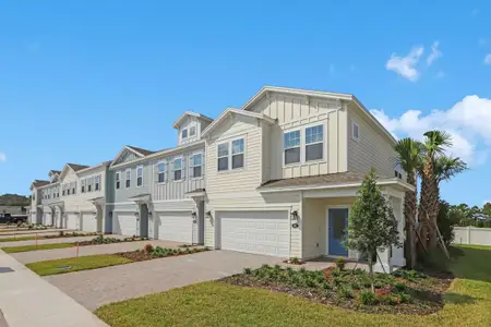 New construction Townhouse house 308 Cherry Elm Dr, St. Augustine, FL 32092 plan Birch - image