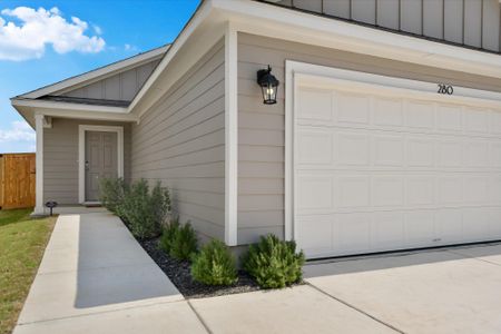 New construction Single-Family house 280 Alcatraz Loop, Jarrell, TX 76537 Tadmor- photo 0