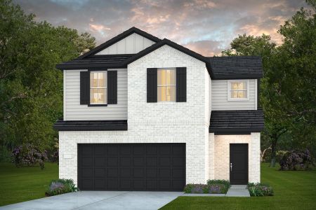 New construction Single-Family house 5113 Monarda Mint Dr, Austin, TX 78754 plan Hubbard - image