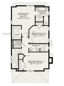New construction Single-Family house 1320 Eldon Cir, Durham, NC 27707 plan Hilda - image 3
