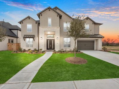 New construction Single-Family house 29734 Loblolly Vw, Fulshear, TX 77441 Lamesa- photo 1 1