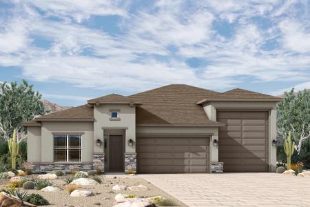 New construction Single-Family house 2910 E Picual Ave, San Tan Valley, AZ 85140 plan The Claret - image