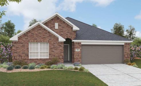 New construction Single-Family house 21926 Laurel Cherry Ct, Waller, TX 77484 Landmark Series - Driskill- photo 0