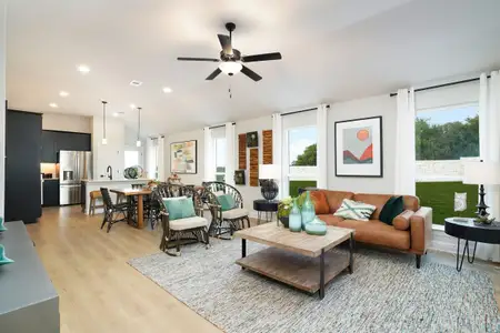 New construction Single-Family house 104 Spokeshave Ln, Liberty Hill, TX 78642 plan Cascade 1450 - image 4