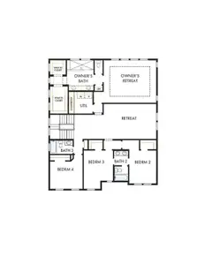 New construction Single-Family house 4665 Beechnut Cir, Cumming, GA 30028 plan The Conifer - image