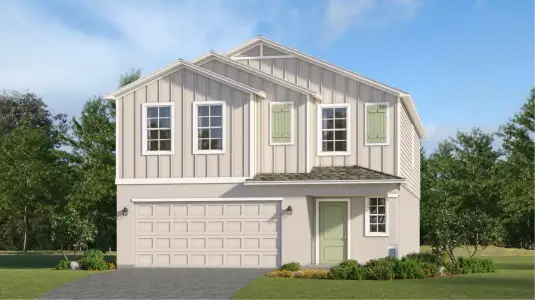 New construction Single-Family house 18137 Mellon St, Parrish, FL 34219 plan EDISON - image
