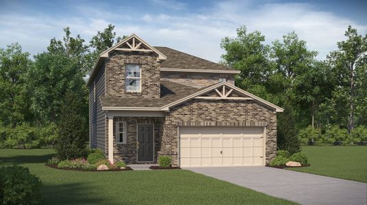New construction Single-Family house 421 Amsterdam Wy, Hampton, GA 30228 plan Columbia - image