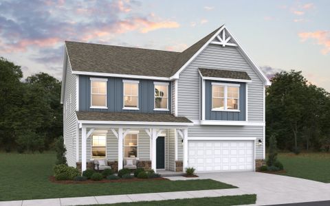 New construction Single-Family house Monroe, NC 28079 plan Fletcher - Single Family Homes - image