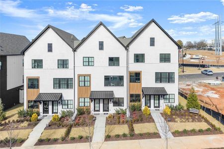 New construction Townhouse house 649 Soul Aly, Unit 134, Alpharetta, GA 30009 - image