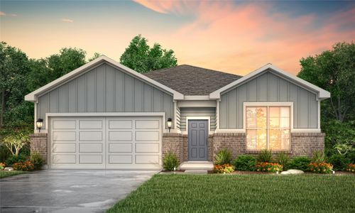 New construction Single-Family house 30123 Paloma Woods Trl, Waller, TX 77484 plan Brazos - image