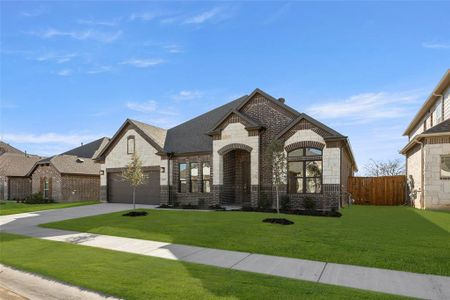 New construction Single-Family house 1057 Fleetwood Dr, Justin, TX 76247 Bellaire- photo 2 2