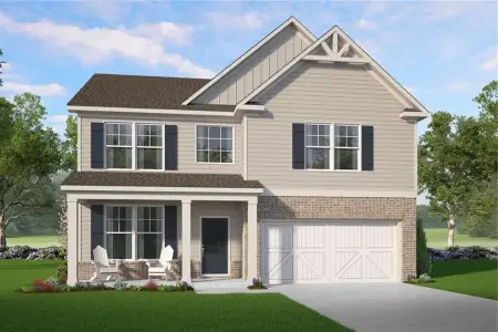 New construction Single-Family house 6047 Ruby Fls, Stonecrest, GA 30038 plan Brookpark - image