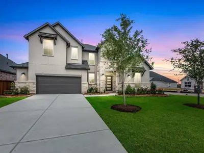 New construction Single-Family house 19702 Centennial Park Ln, Cypress, TX 77433 plan Windsor - image